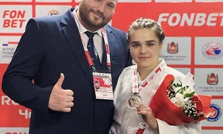 Поздравляем с первой медалью на турнире “Russian judo Tour”!